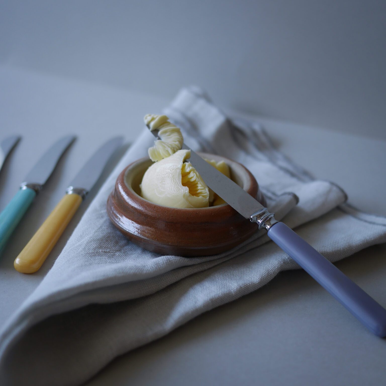 Pastel Smørknive, 6 stk. 1