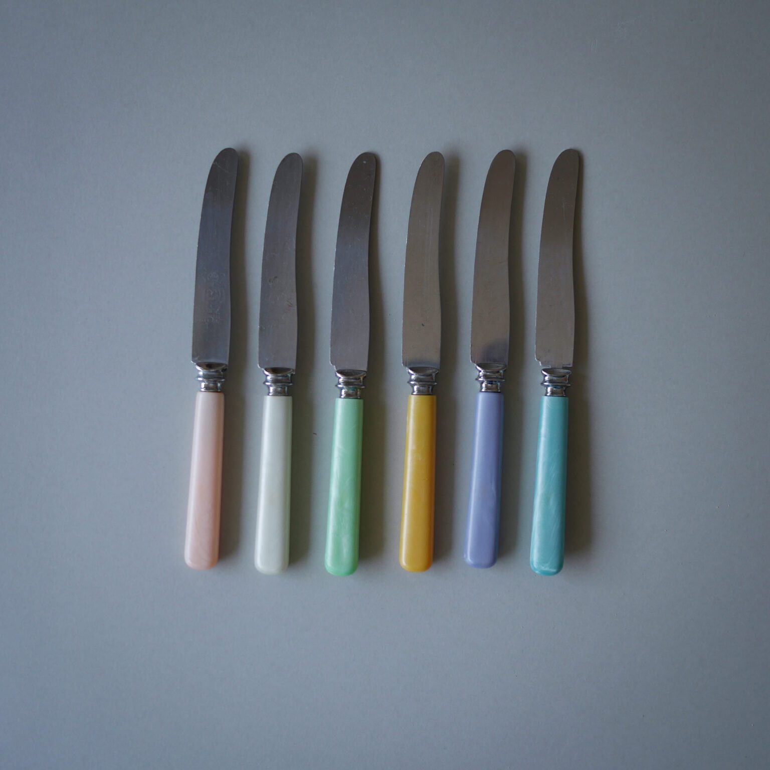 Pastel Smørknive, 6 stk. 2