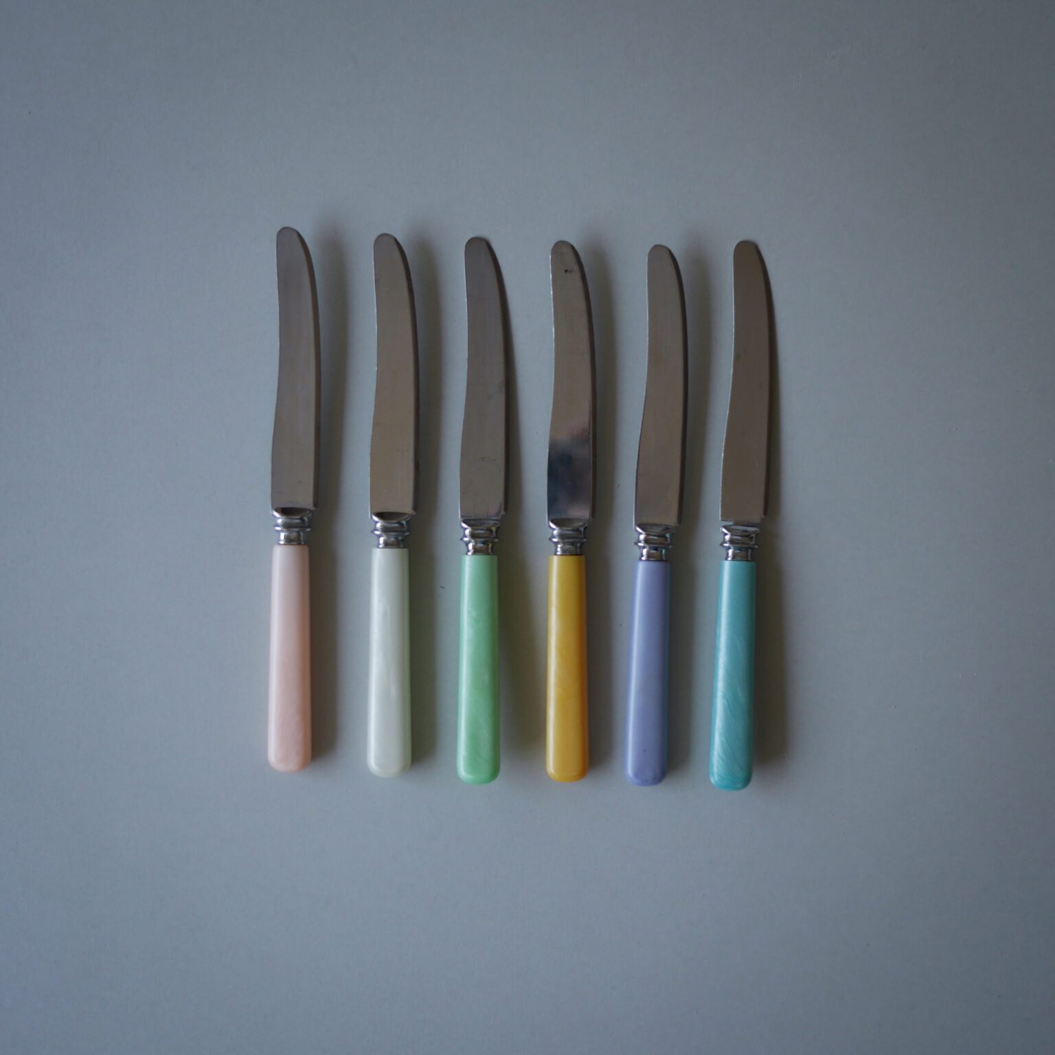 Pastel Smørknive, 6 stk. 3