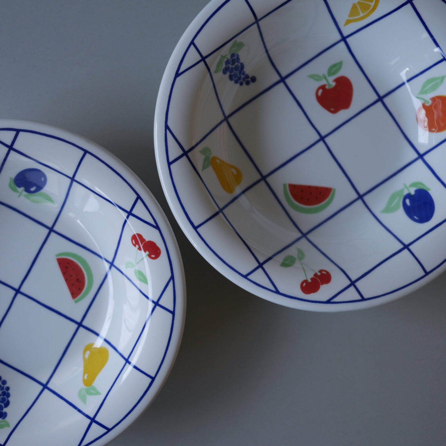 Italienske frugtskåle, 2 sæt. 13