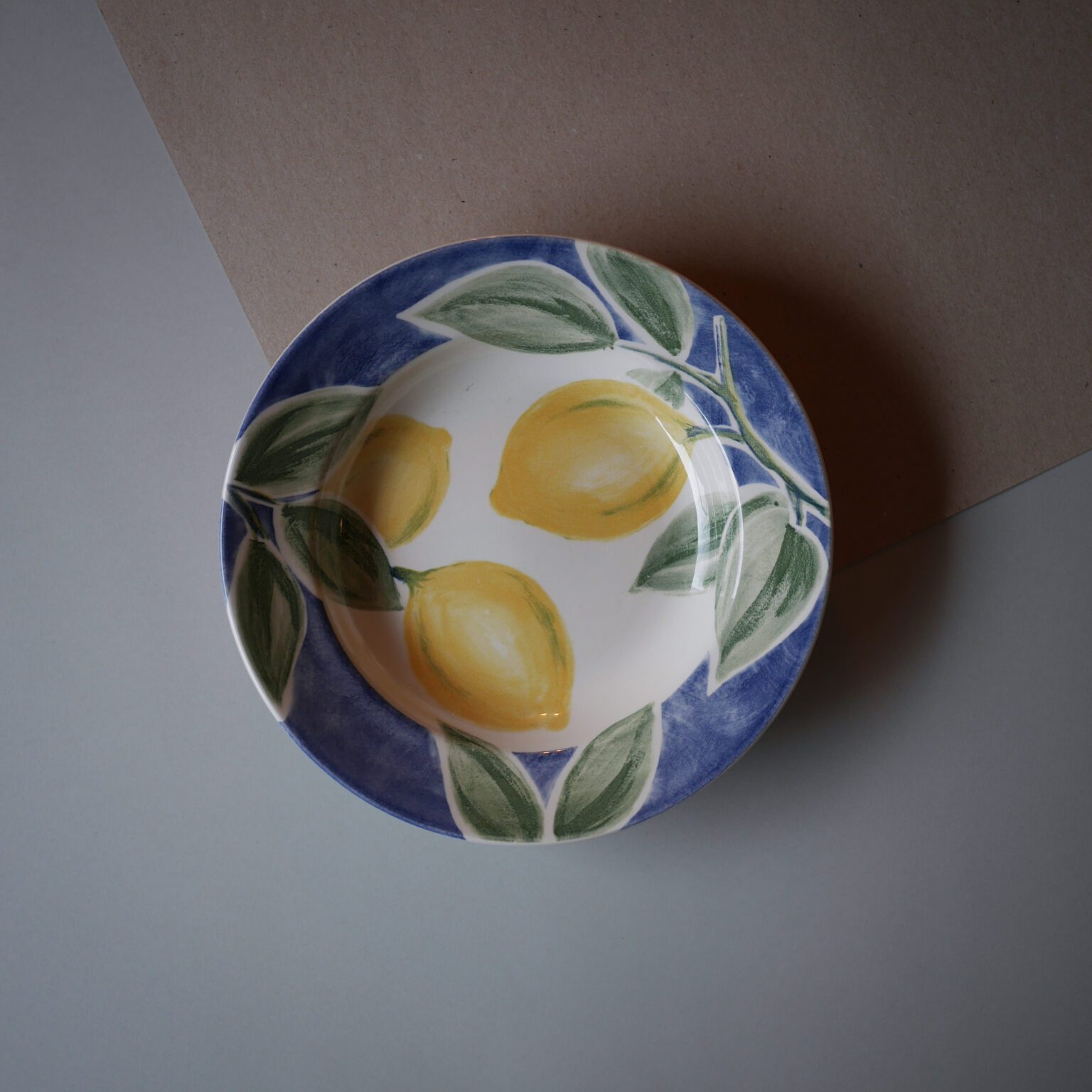 Dybe citron tallerkner, 6 stk. 3