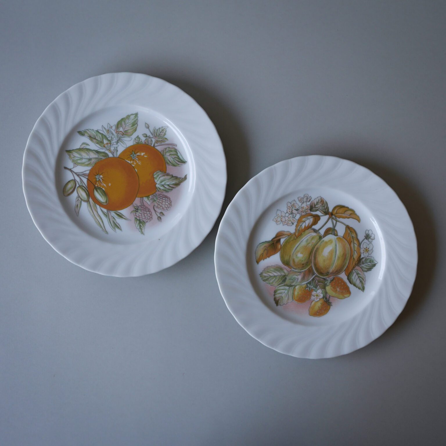 Frugttallerkner med swirl, 10 stk. 6