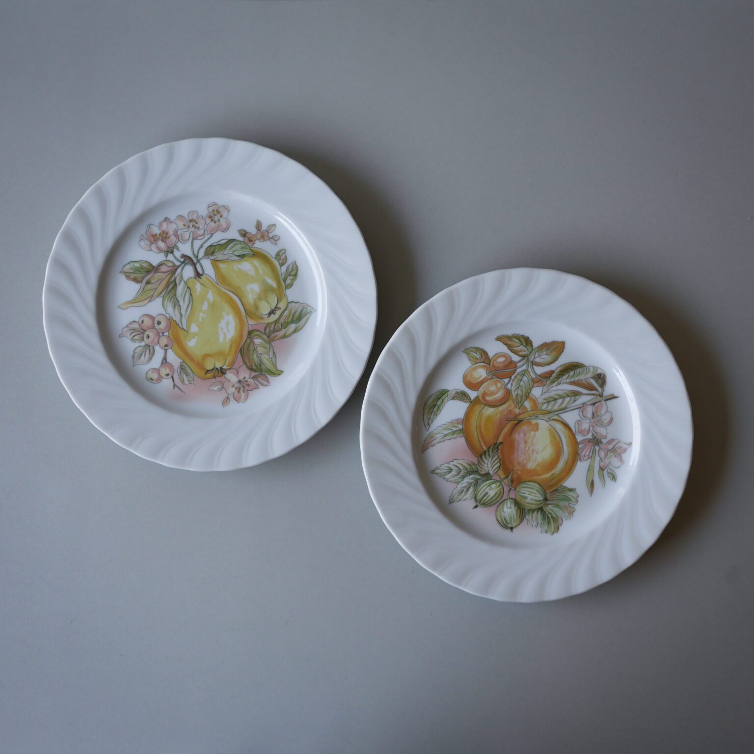 Frugttallerkner med swirl, 10 stk. 7