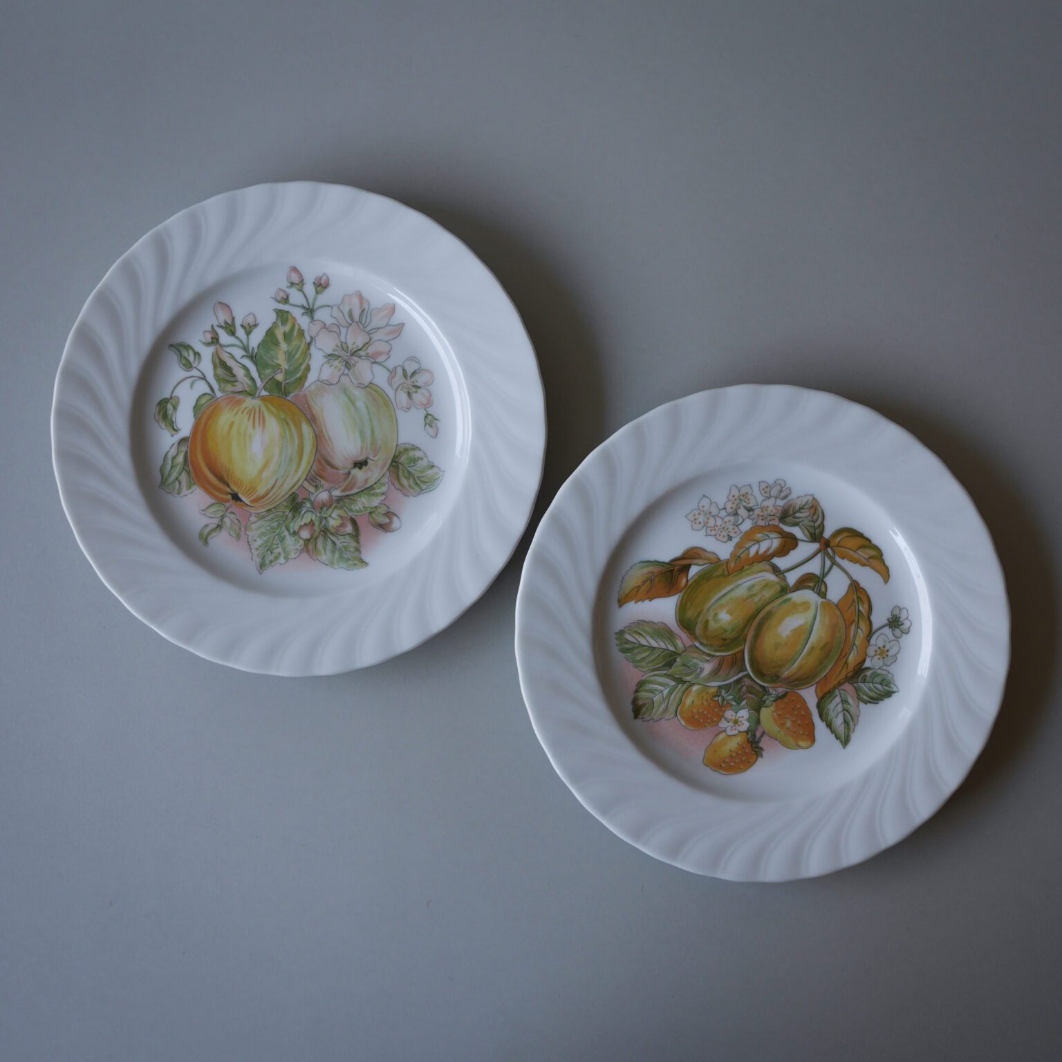 Frugttallerkner med swirl, 10 stk. 8