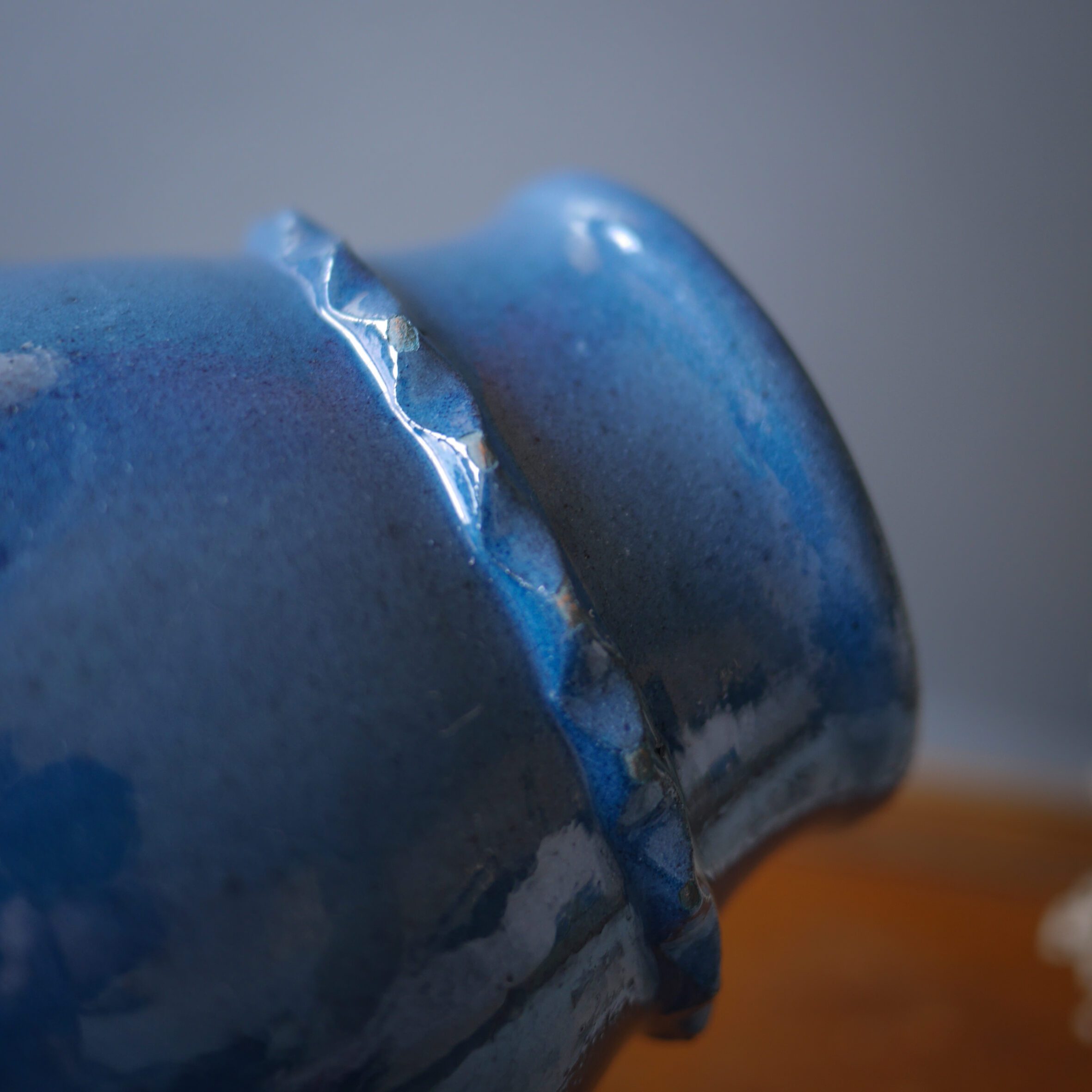 Blå Keramikkande 8