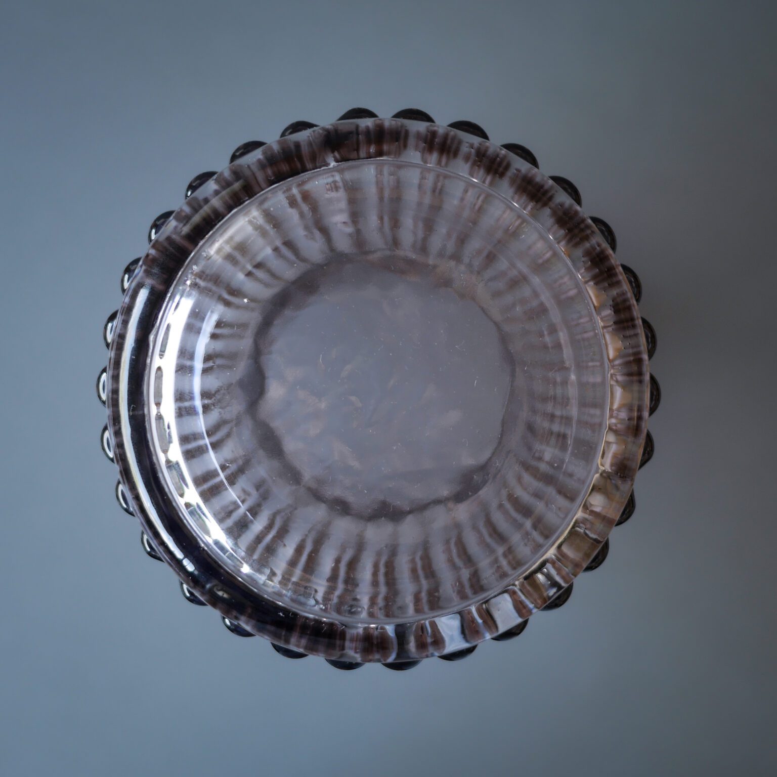 Høj rosa glasvase 6