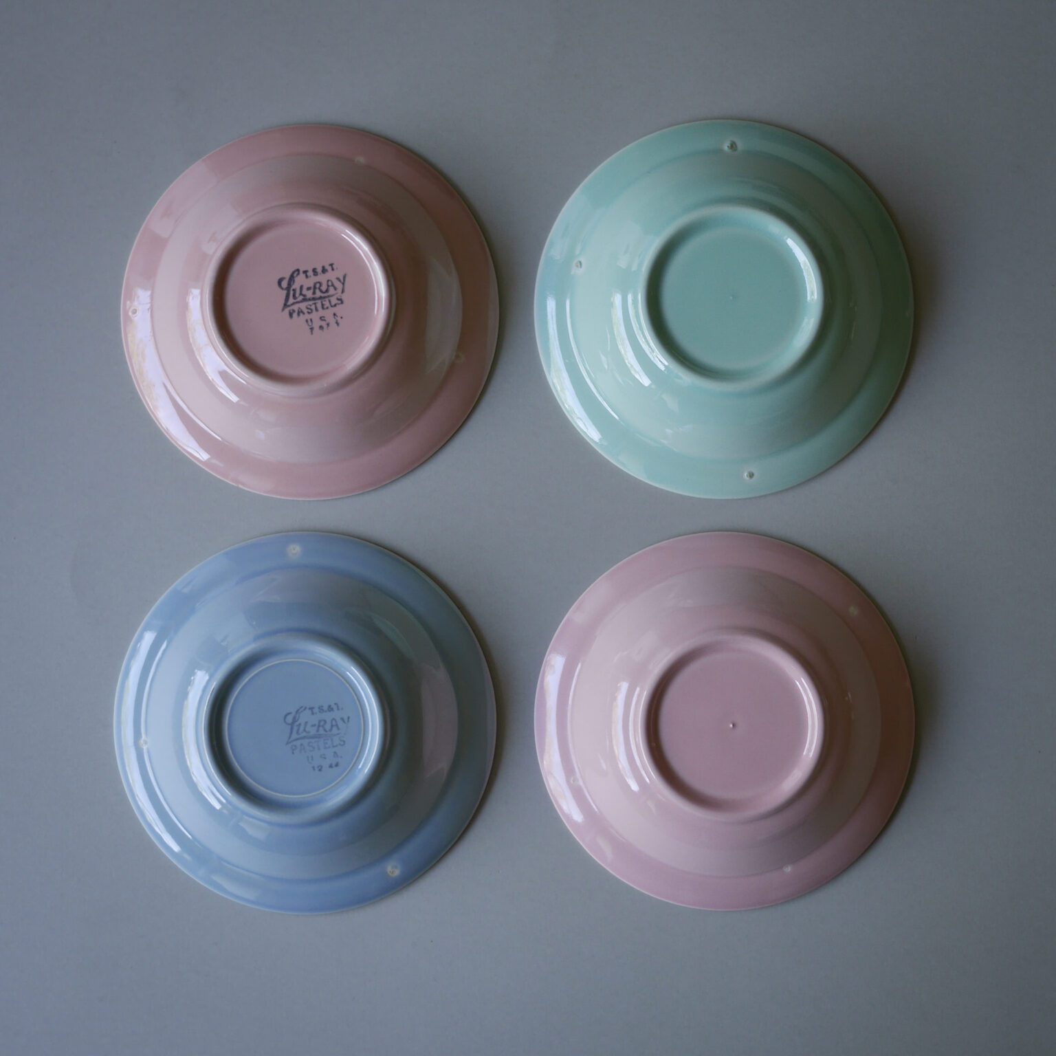 Pastel Skåle, 4 stk. 4