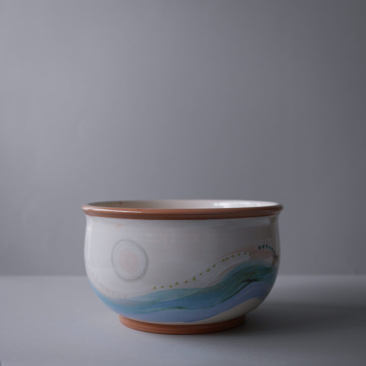 Stor Pastel Vintageskål 4
