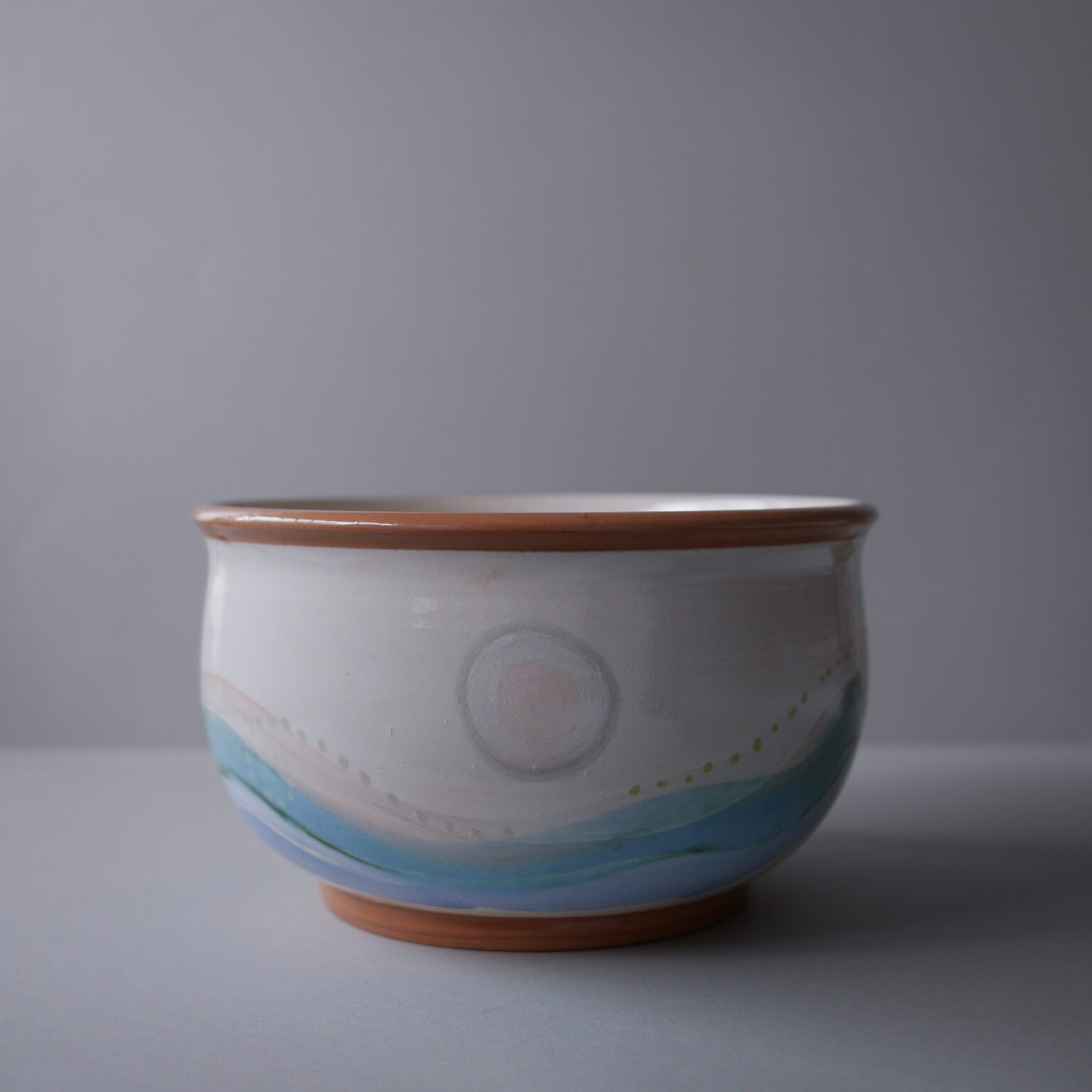 Stor Pastel Vintageskål 5