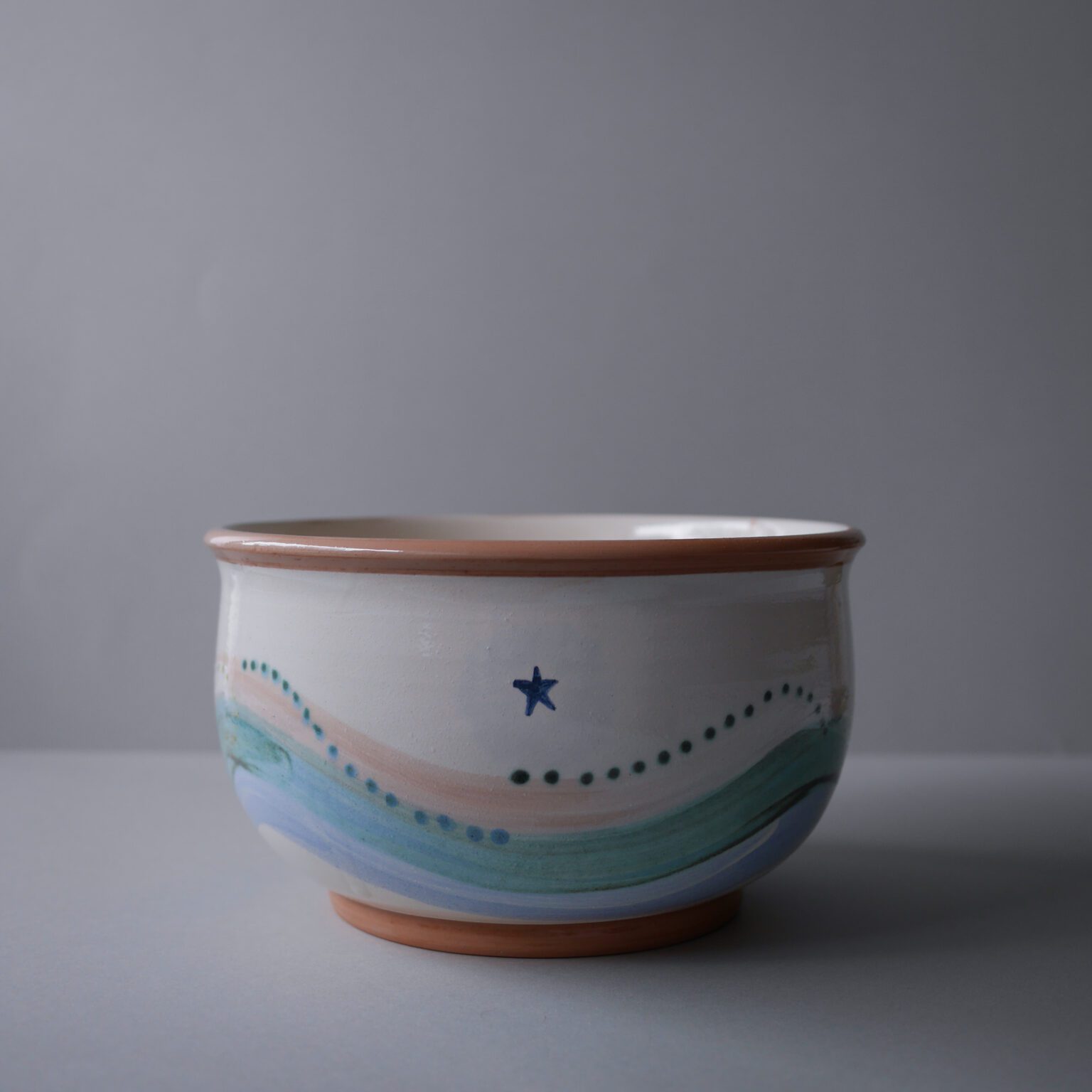 Stor Pastel Vintageskål 2