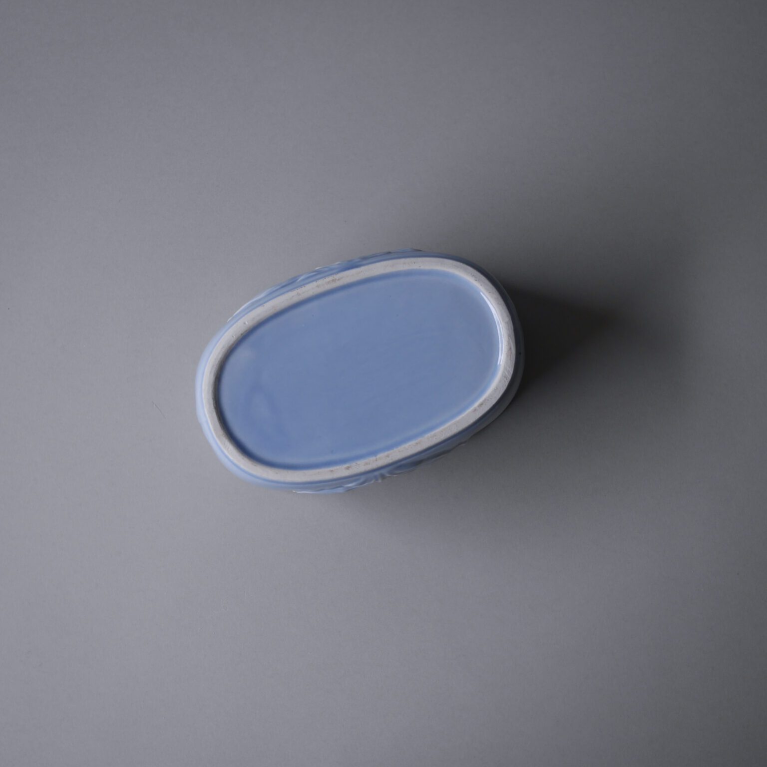 Lyseblå Porcelænskrukke 7
