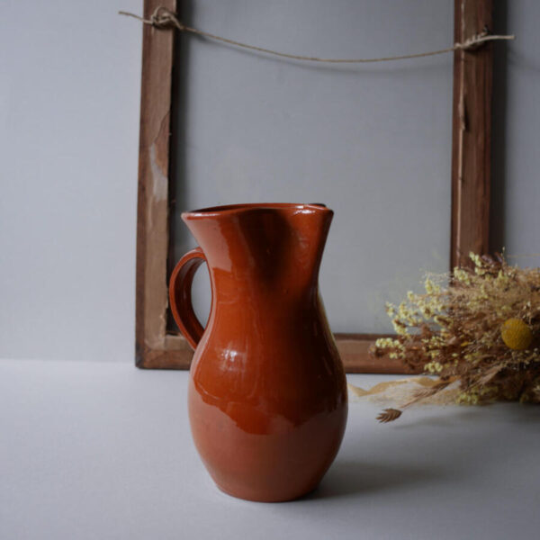 Rødbrun Keramikkande