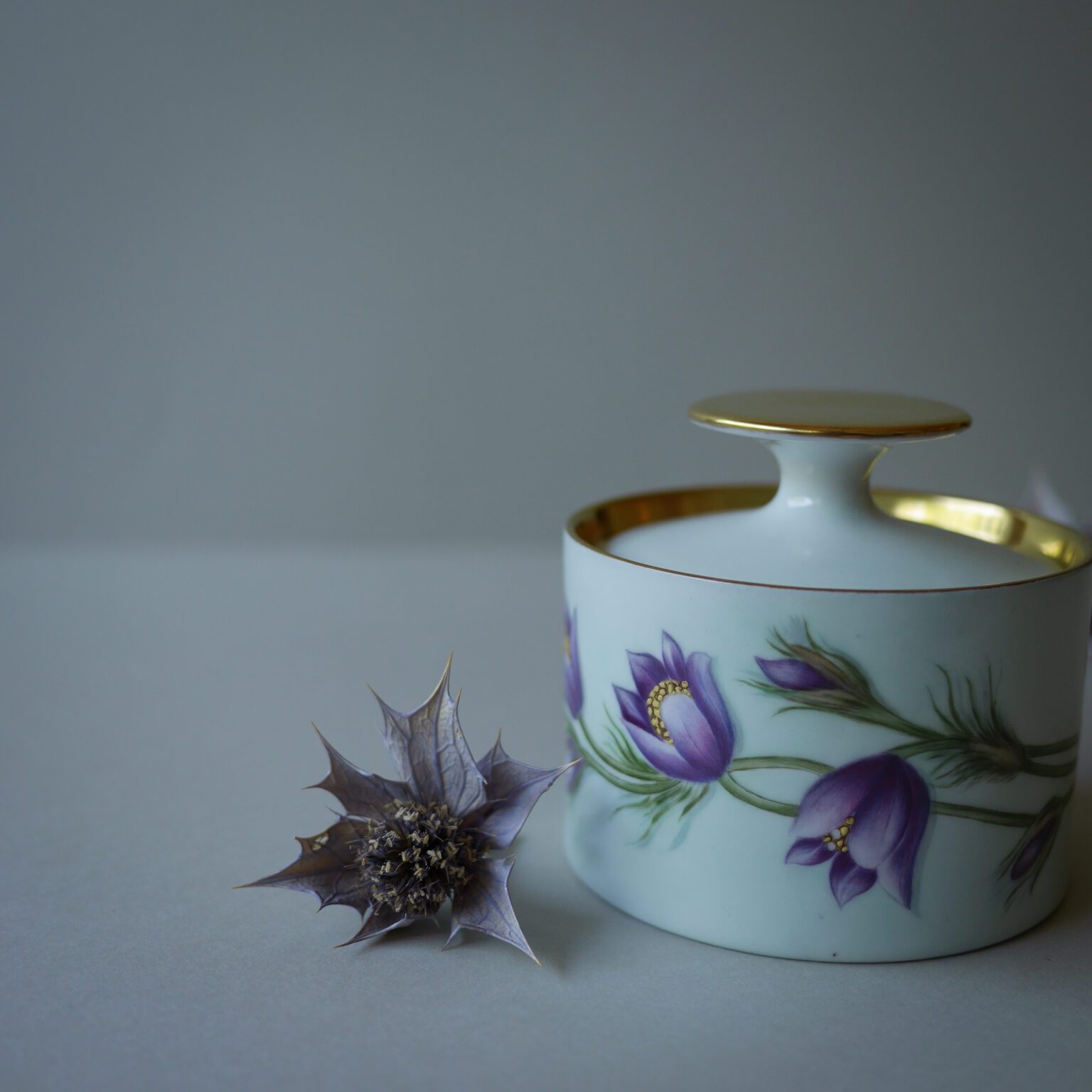 Lågkrukke med Blomster 3