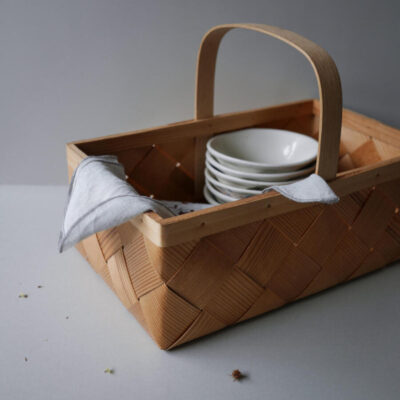 Flettet Picnic Kurv