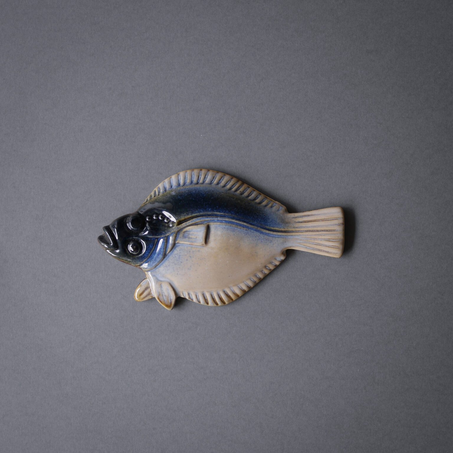 Blå Keramikfisk 3