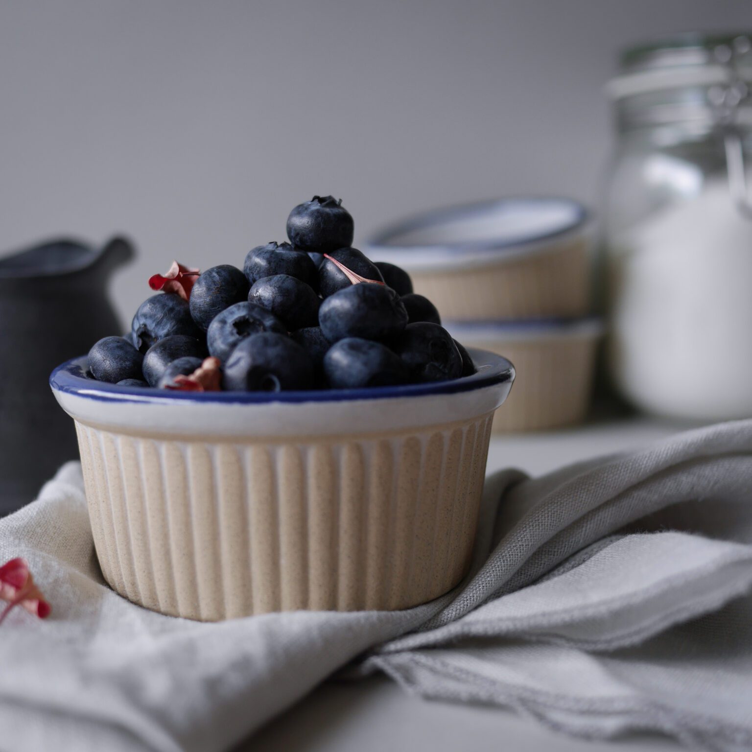 Beige Ramekin Skåle, 5 stk. 4
