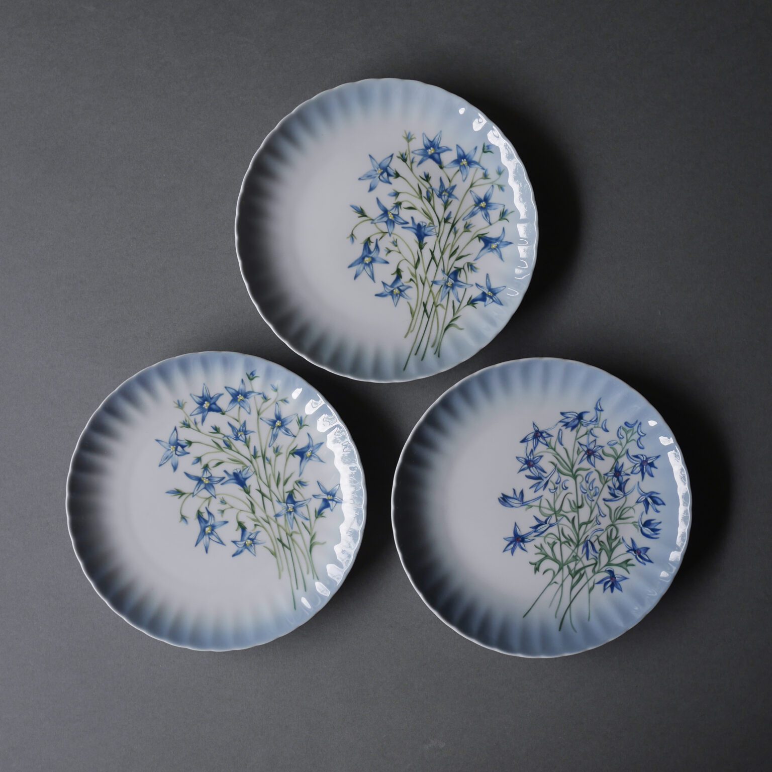 Blomstrede Svanholm Frokosttallerkner, 15. stk. 9