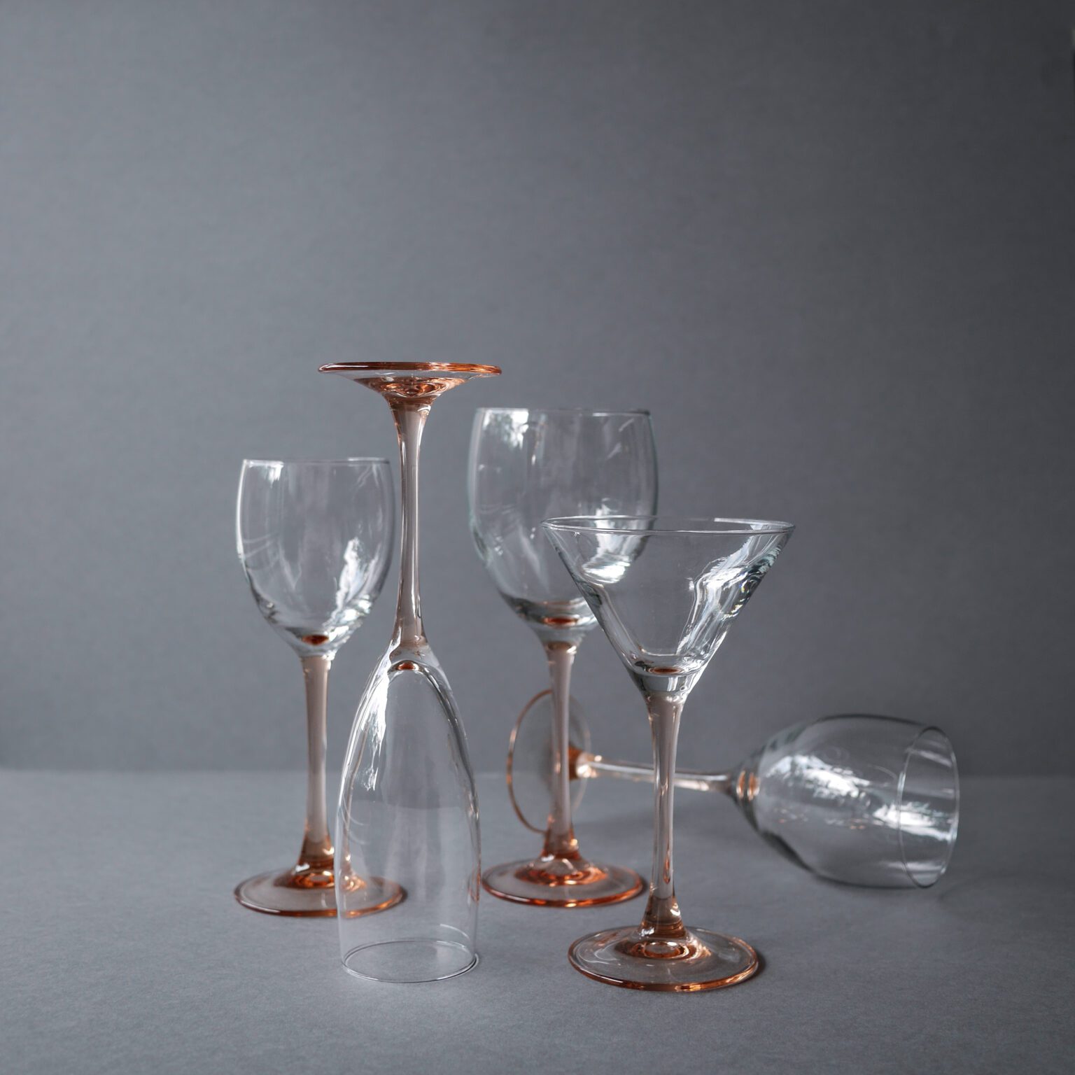 Rosa Luminarc Glas