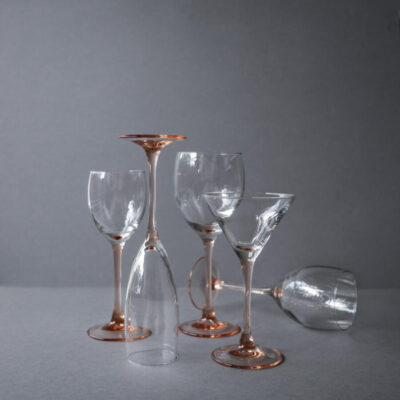 Rosa Luminarc Glas