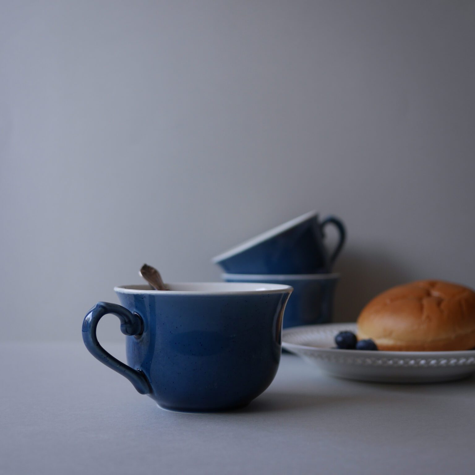 Blå Kaffekopper, 3 stk. 2