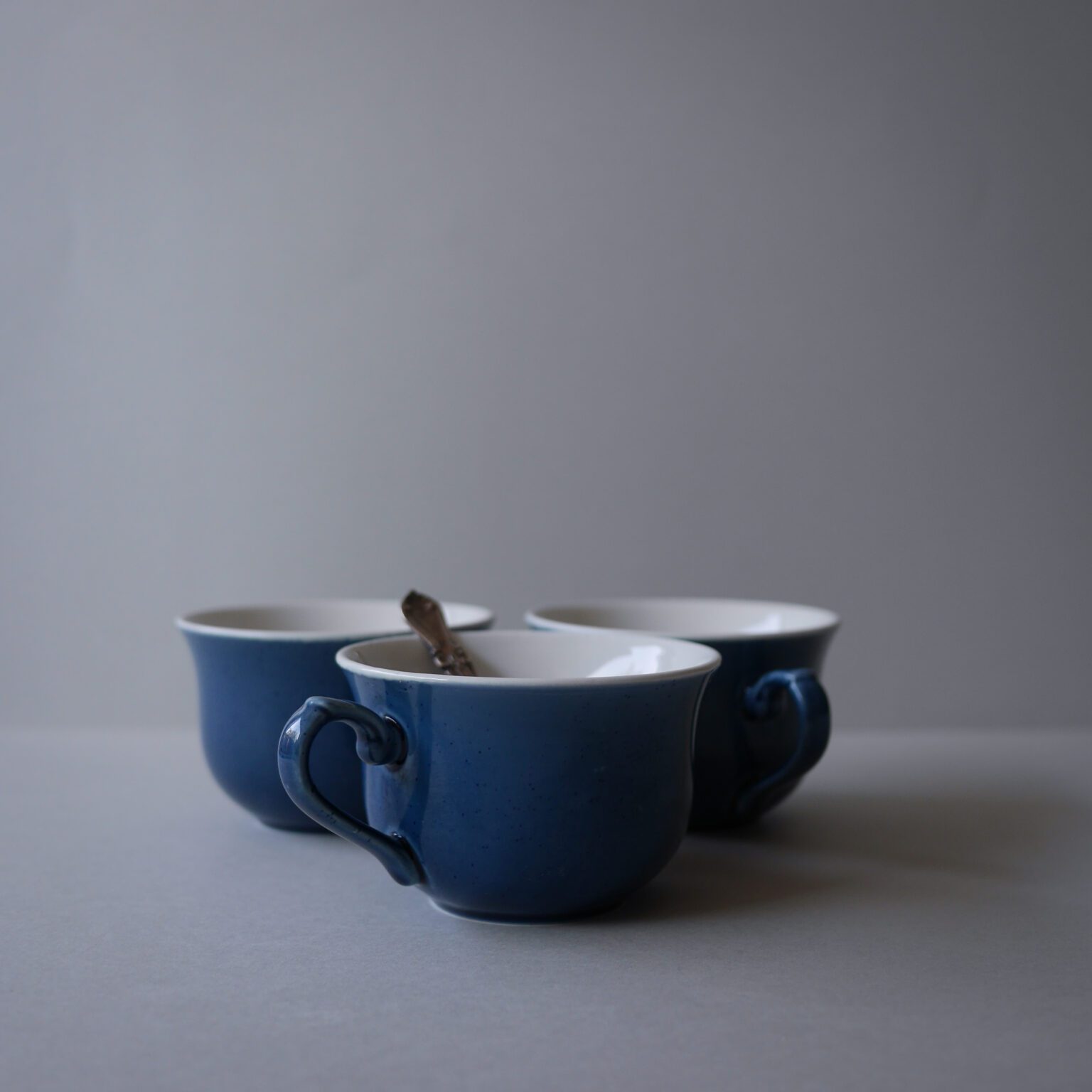 Blå Kaffekopper, 3 stk. 5