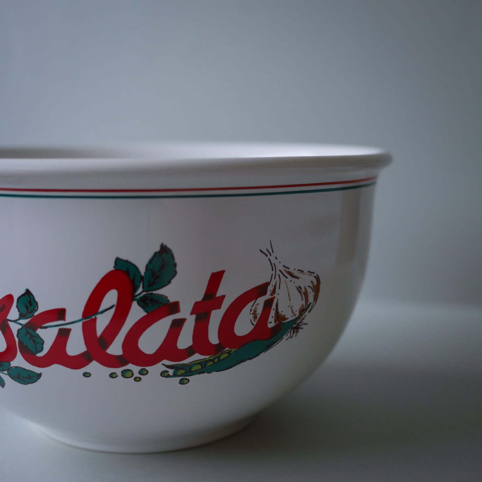 Stor Italiensk Salatskål 4