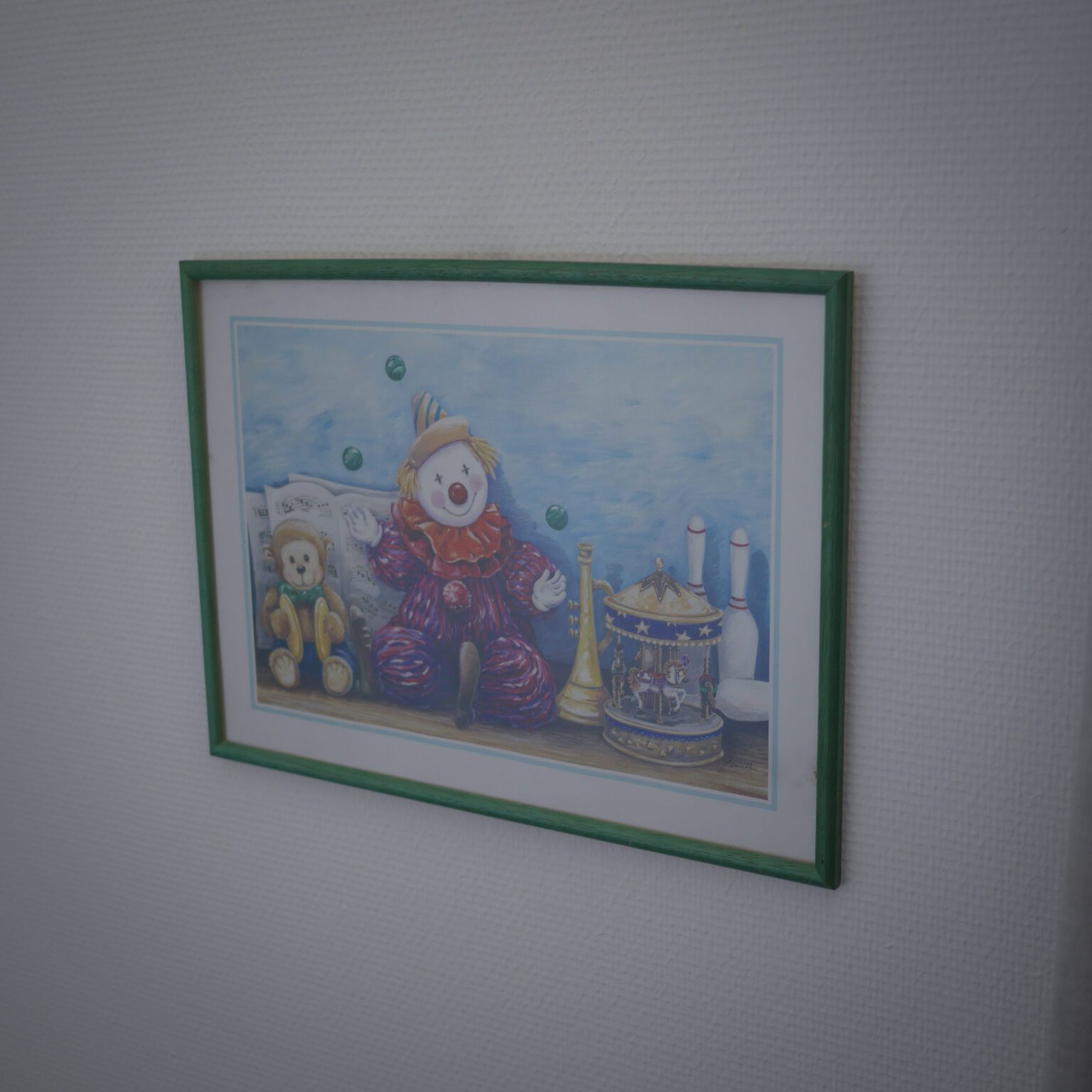 Vintage Billede til Børneværelset