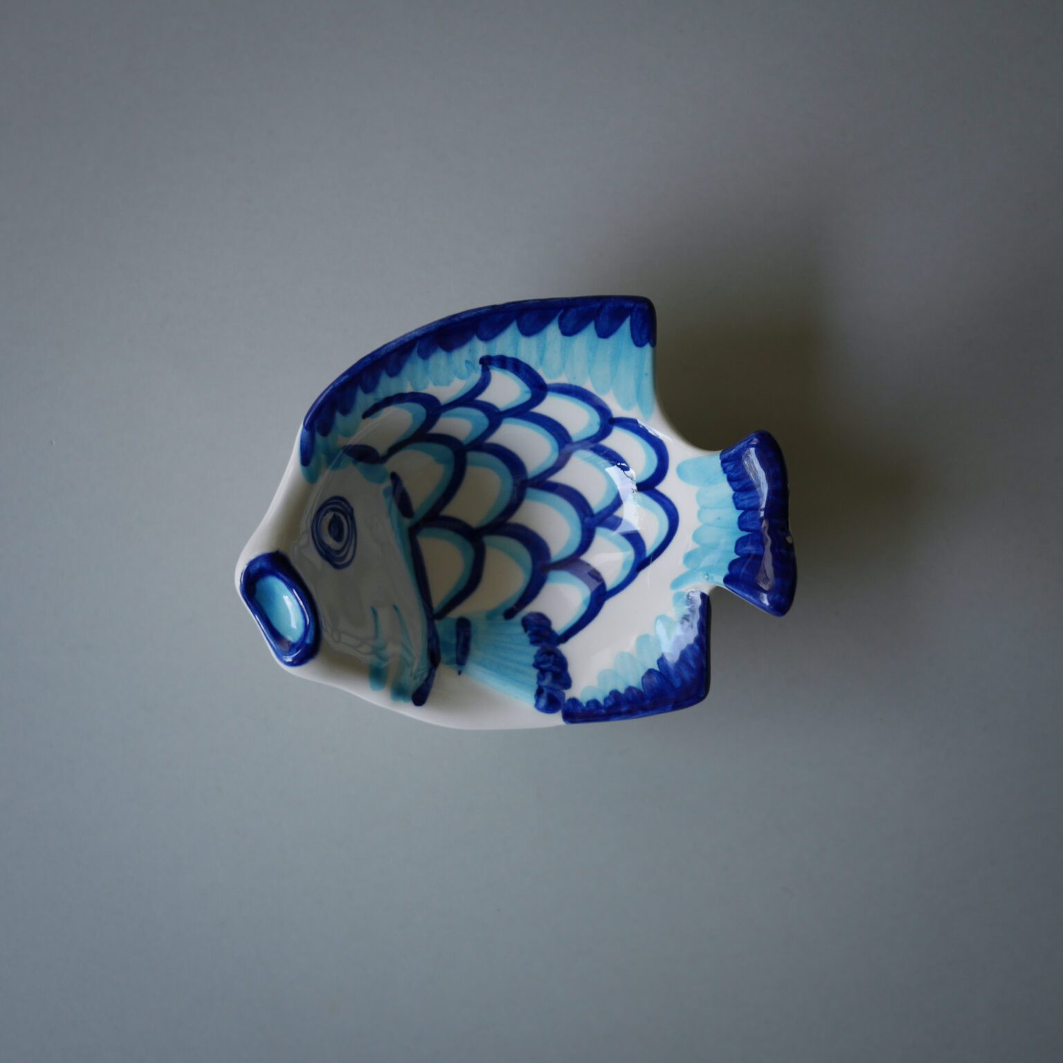 Lille Blå Keramikfisk 4