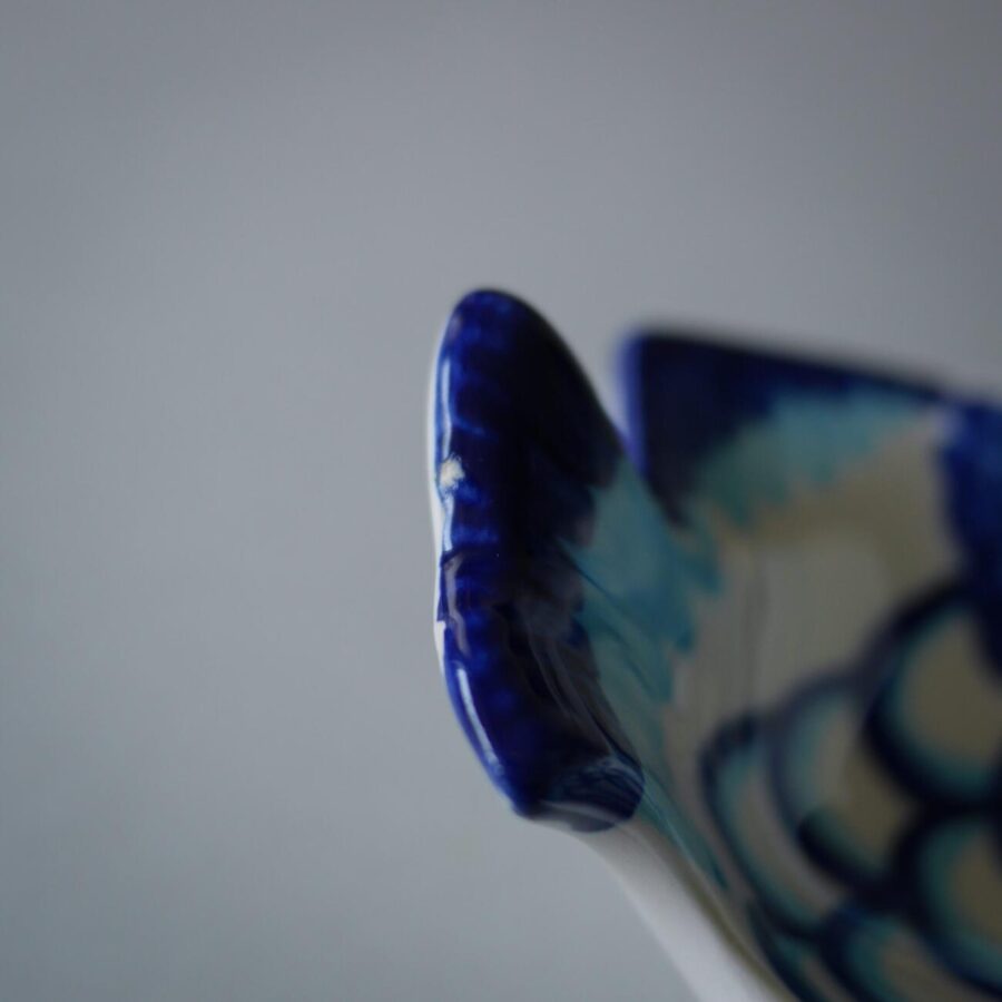 Lille Blå Keramikfisk 3