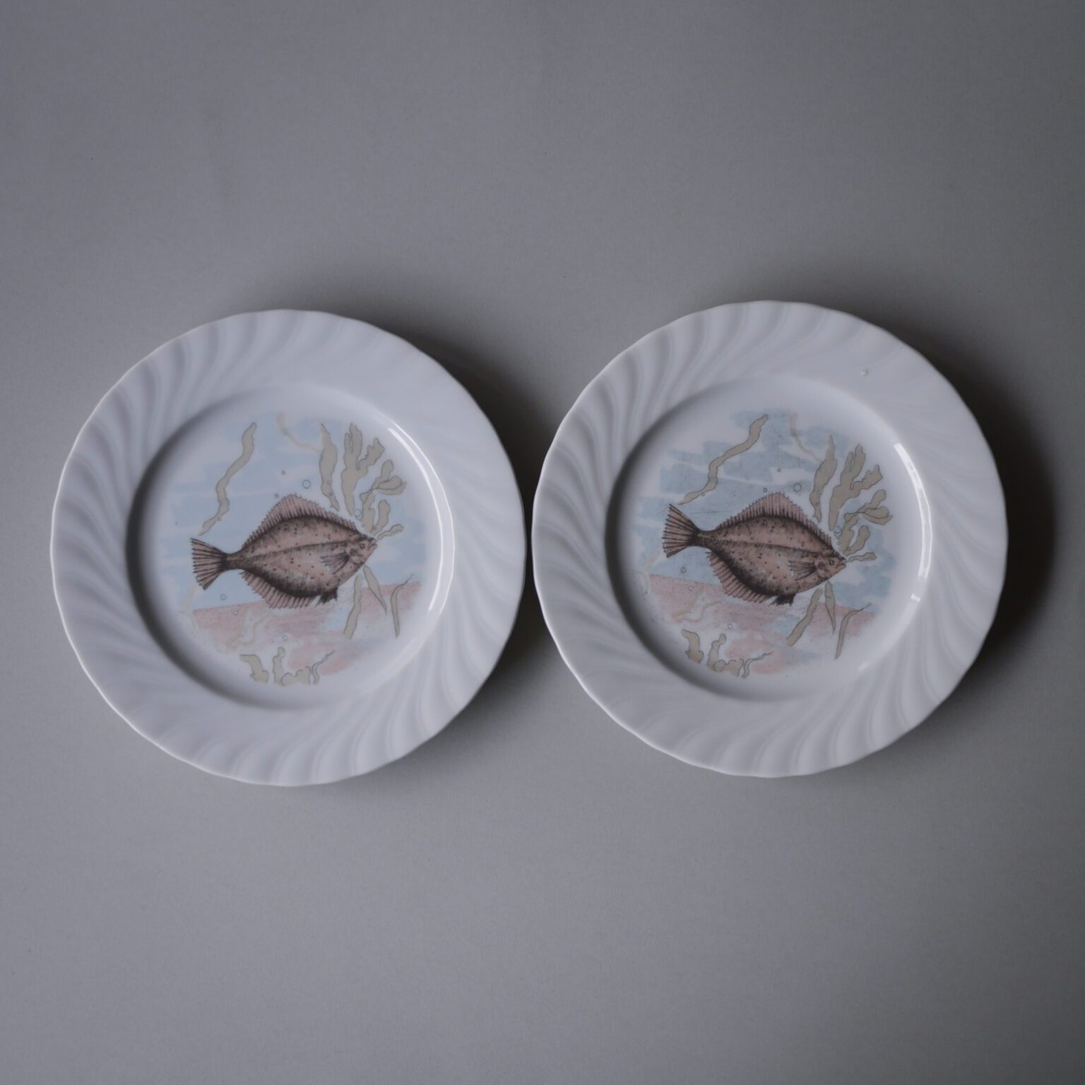 Fisketallerkner med swirl, 8 stk. 7