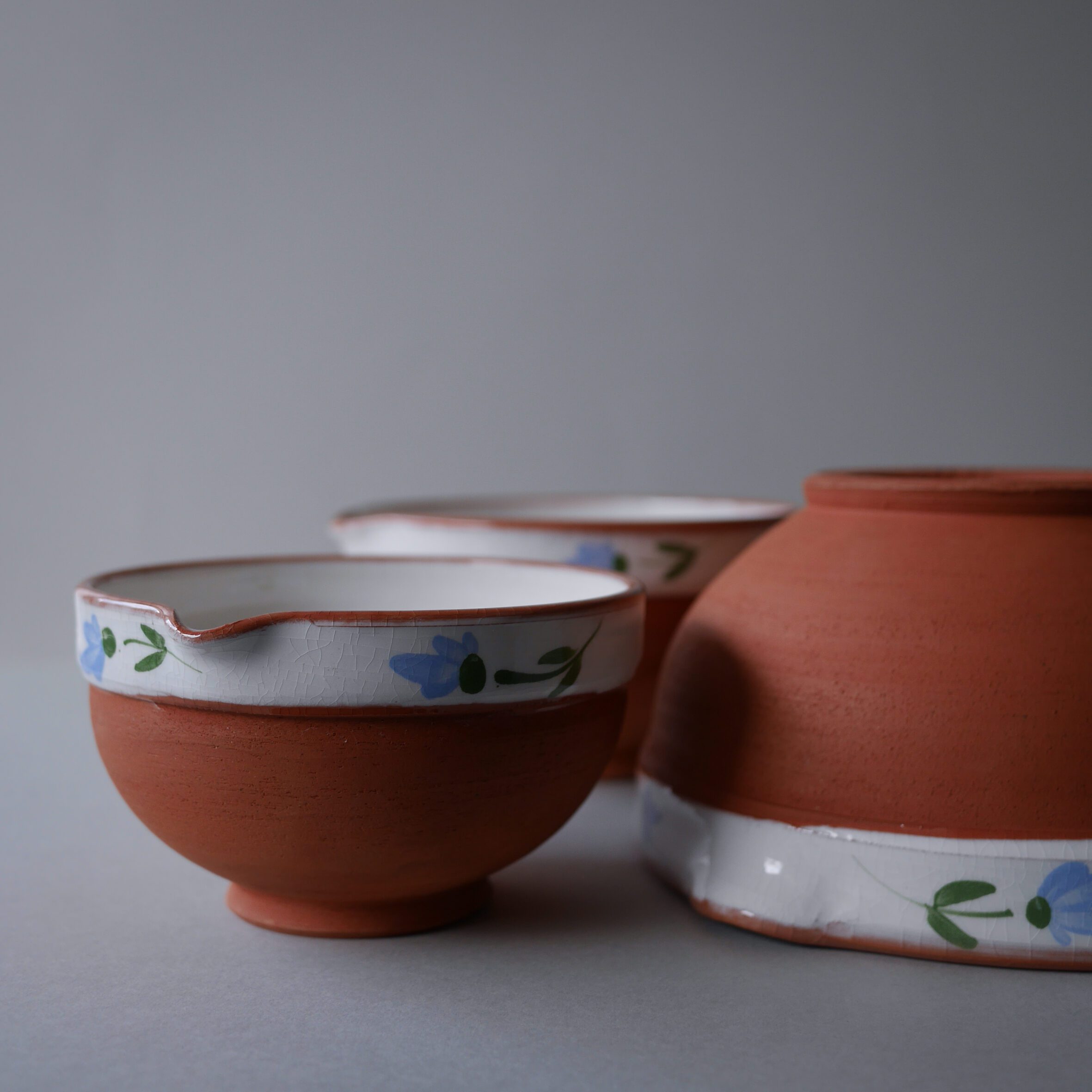 Vintage Keramik Skåle, 3 stk. 8