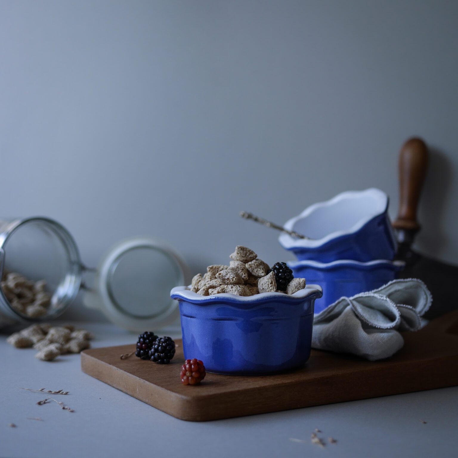 Blå Ramekin Skåle