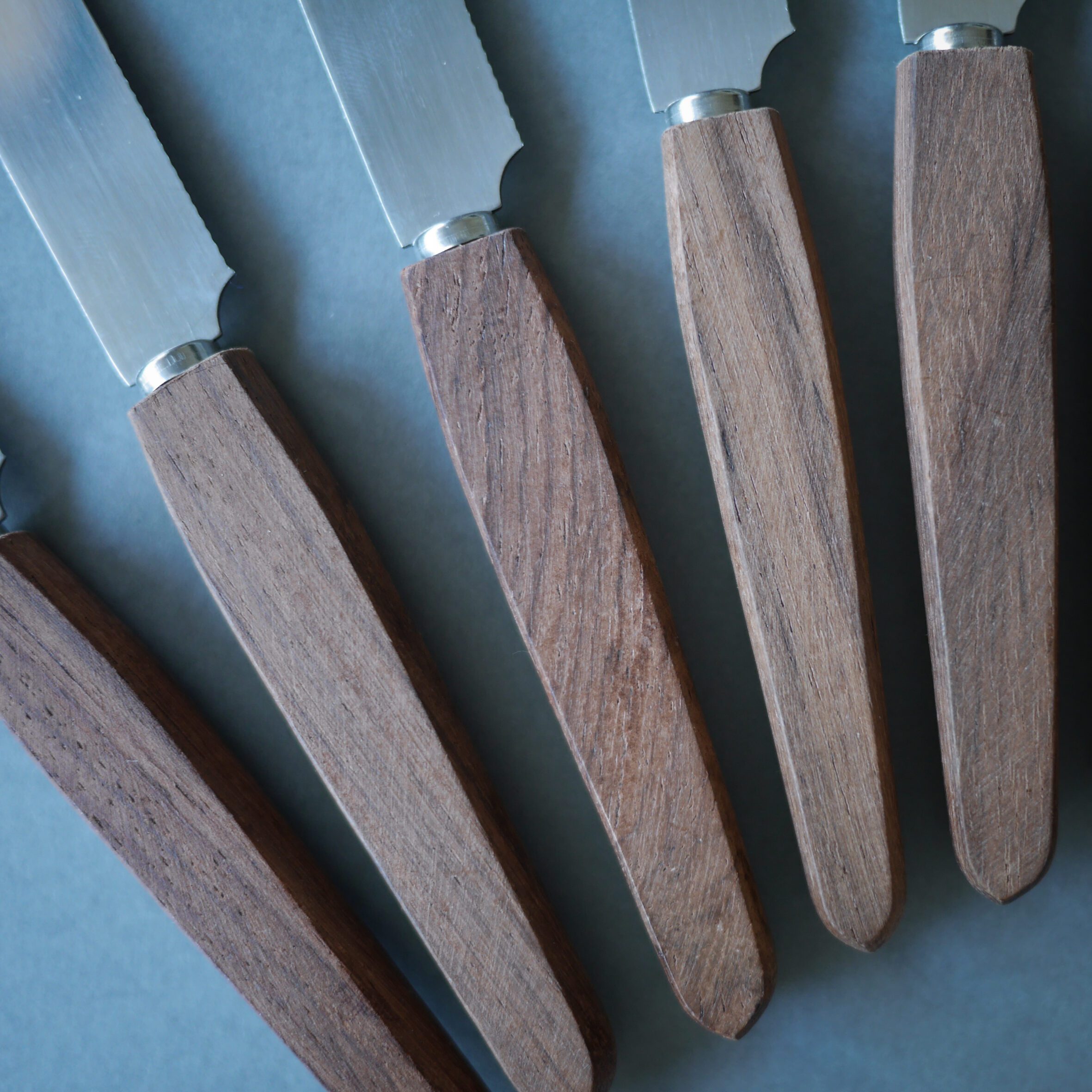 Små Knive med Træskafter, 6 stk. 4