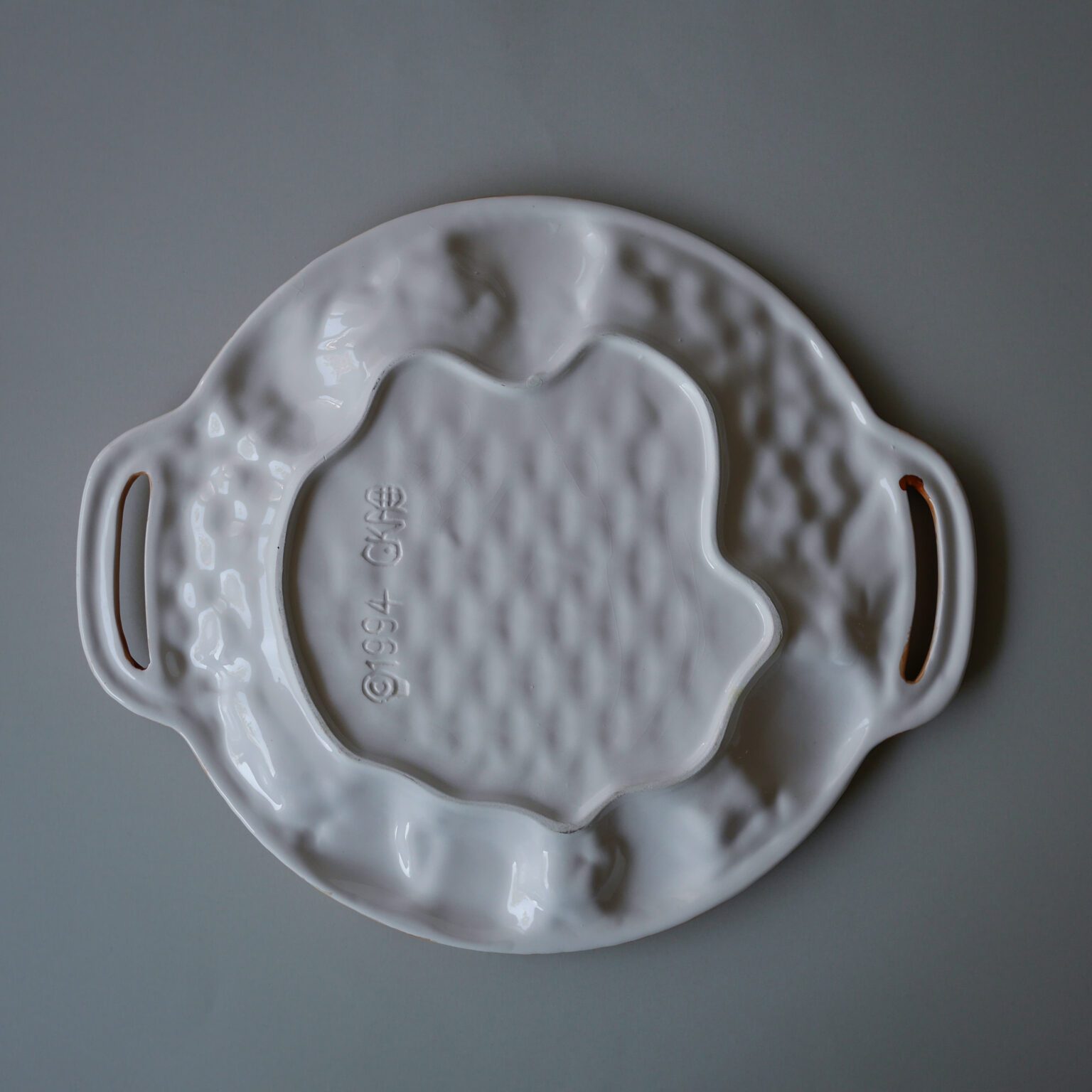 Stort Porcelæns Frugtfad 3