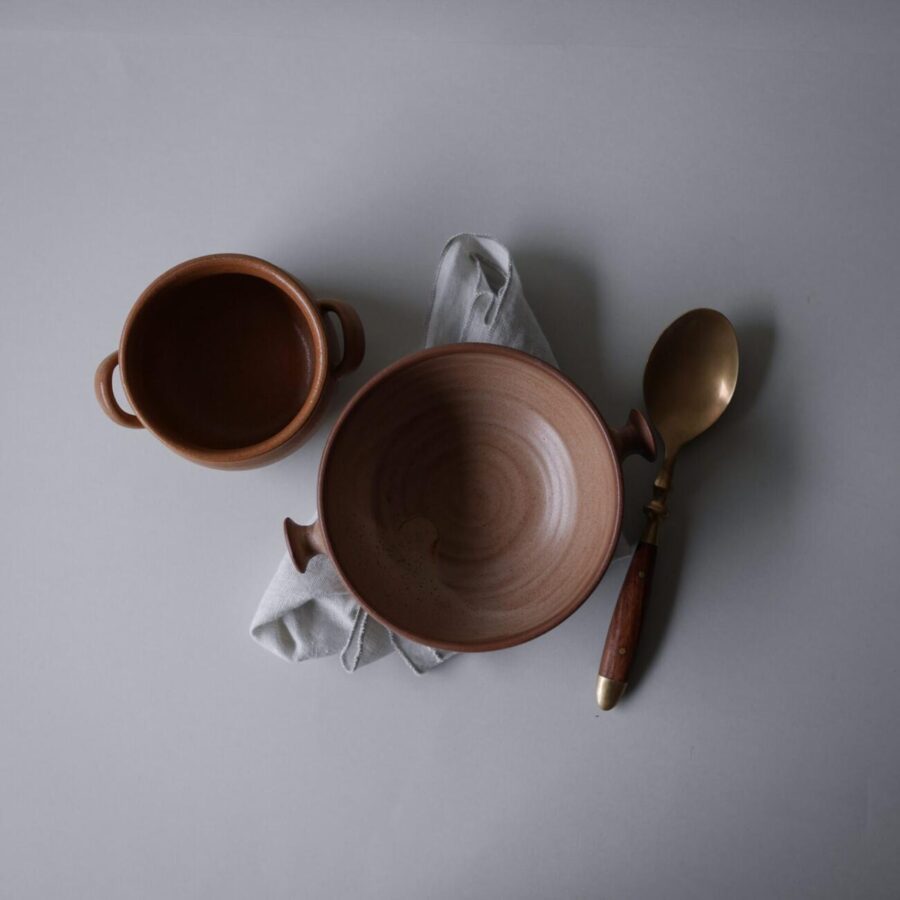 Brune Keramik Skåle