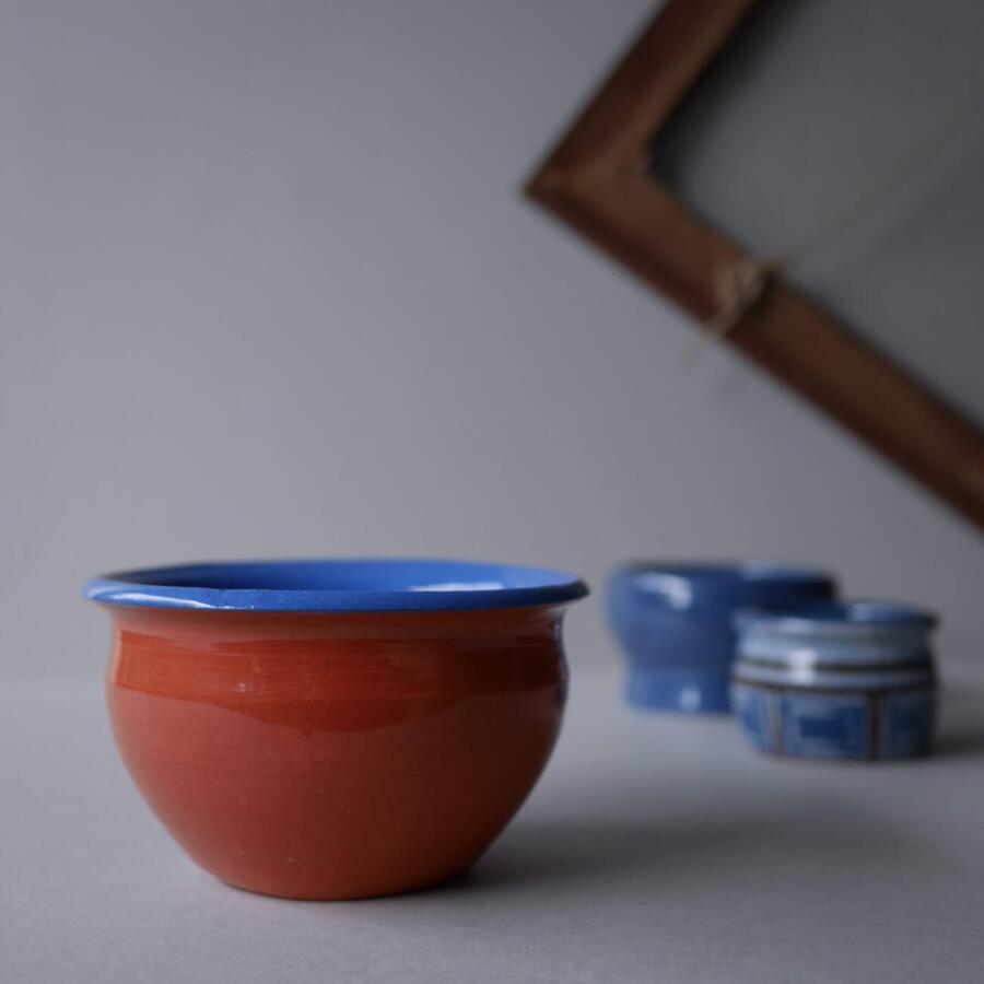 Blå Keramikskåle, 3 stk. 9