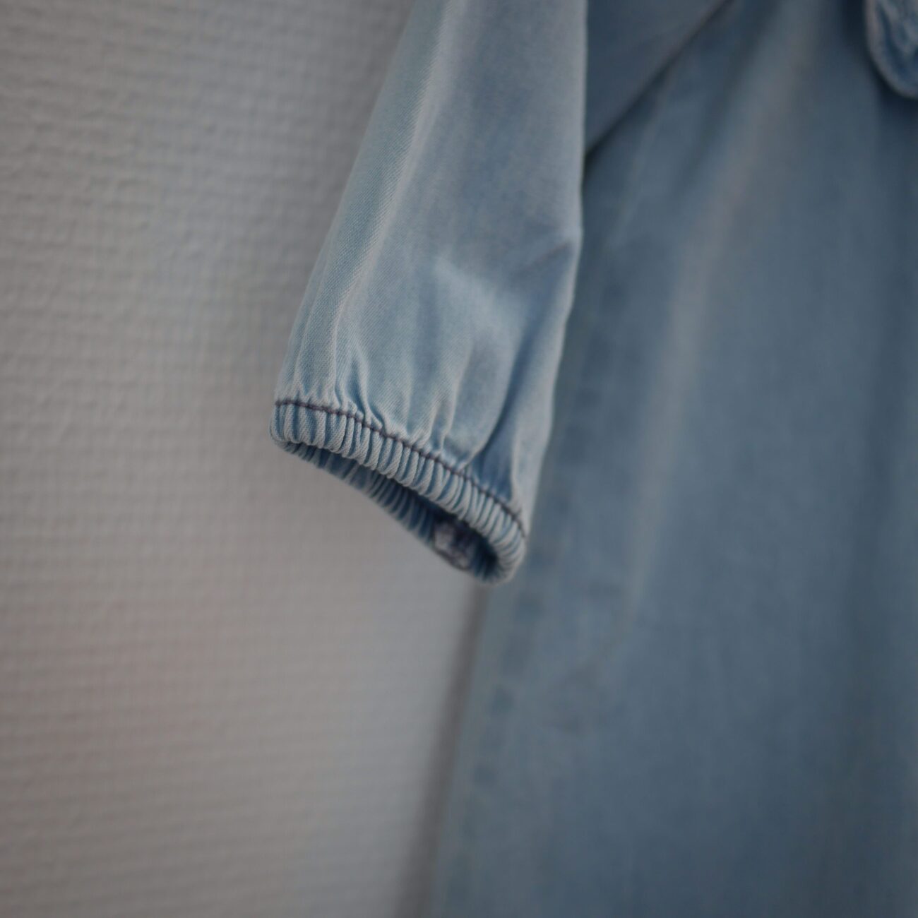 Denimkjole med Flæser 6