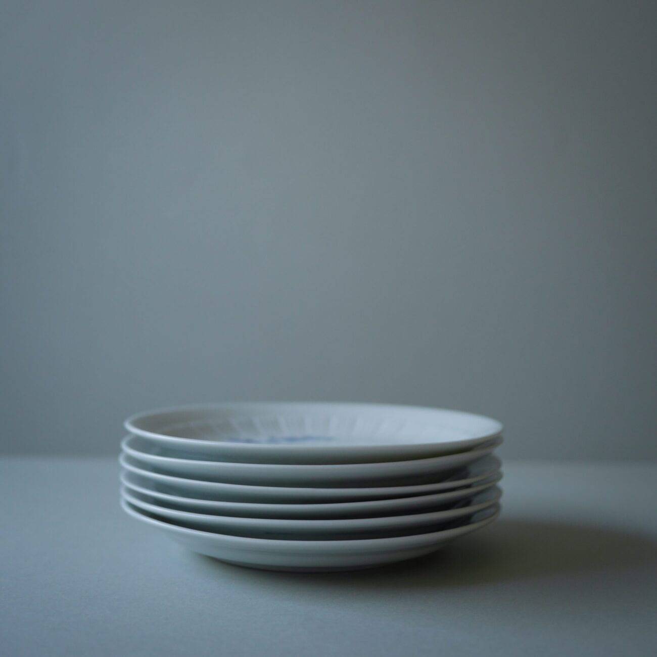 Frokosttallerkner med Blå Blomster, 6 stk. 6
