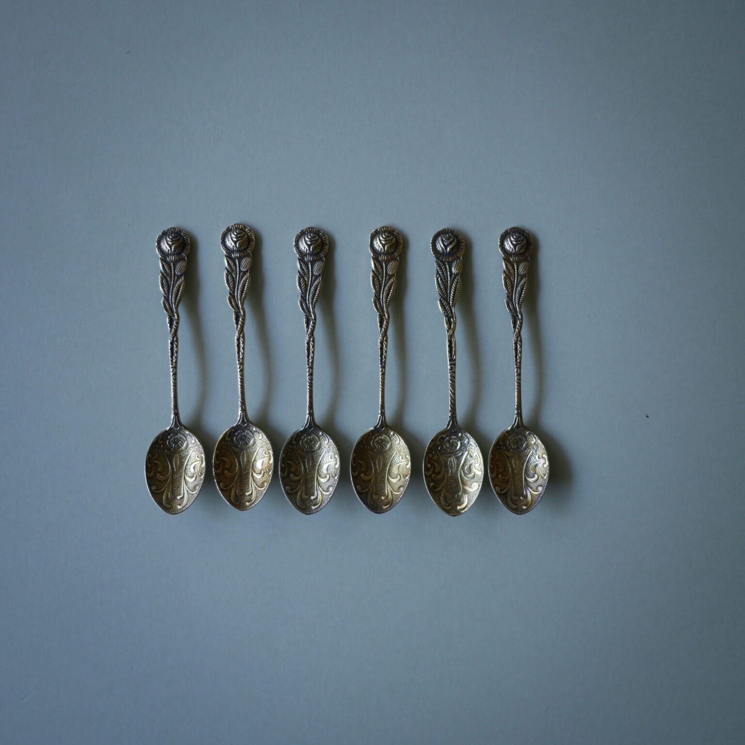 Dekorative Vintage Te-skeer, 6 stk. 4