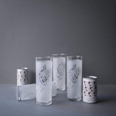 Retro Coca Cola glas