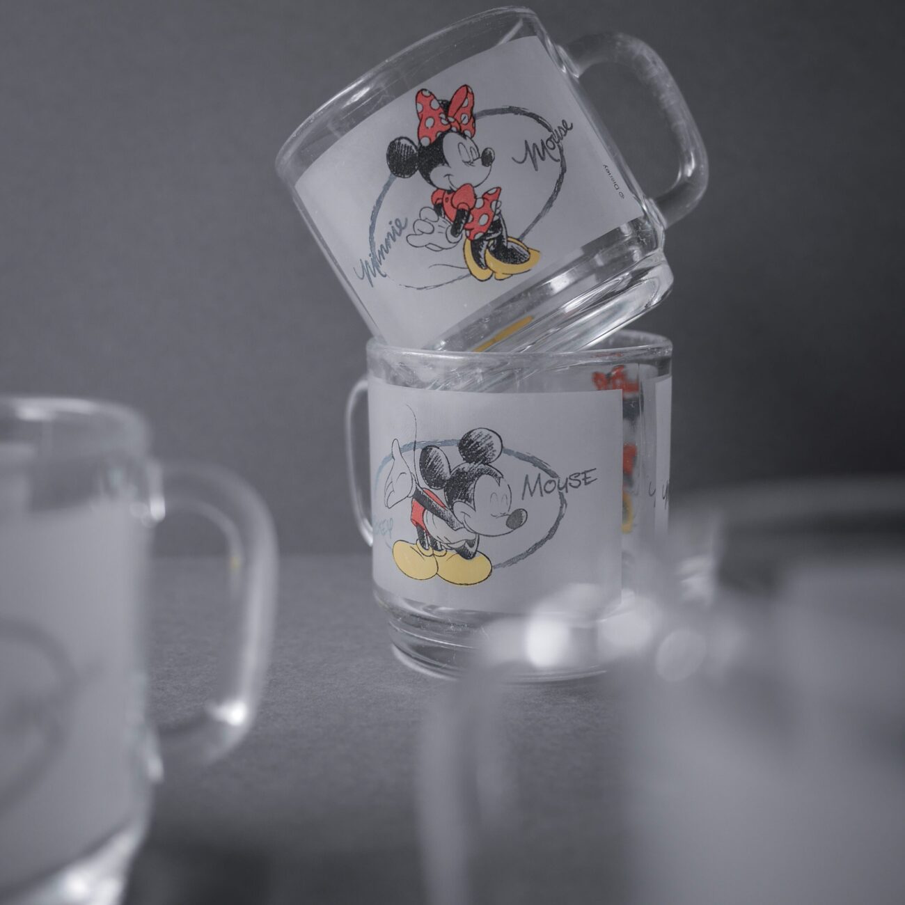 Disney Glas, 4 stk. 4