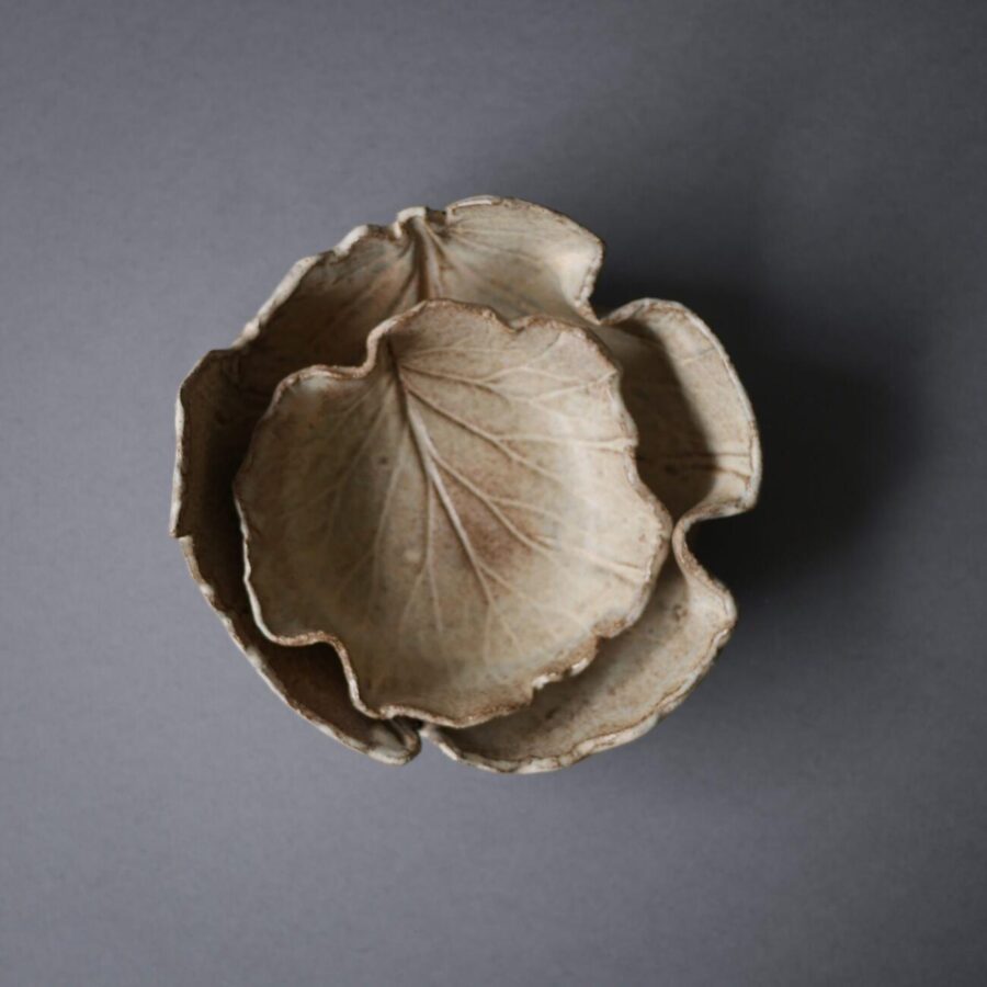Keramik Bladskåle, 2 stk. 1