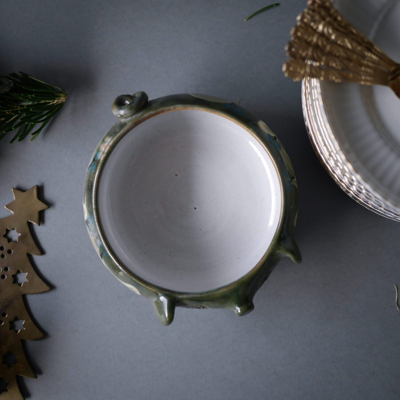 Grøn Julegris 1