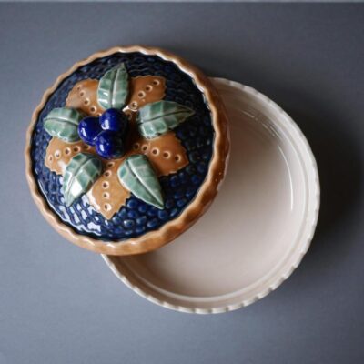 Blå Blåbær Tærtefad