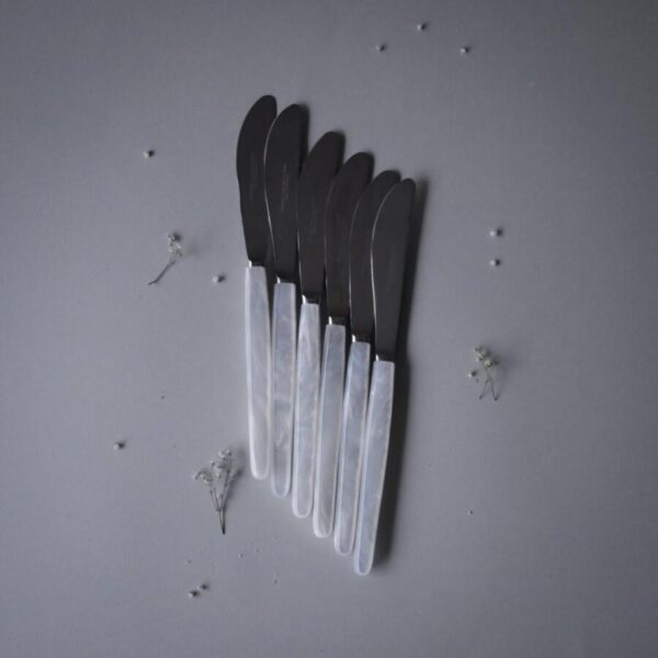 Hvide Perlemors Knive