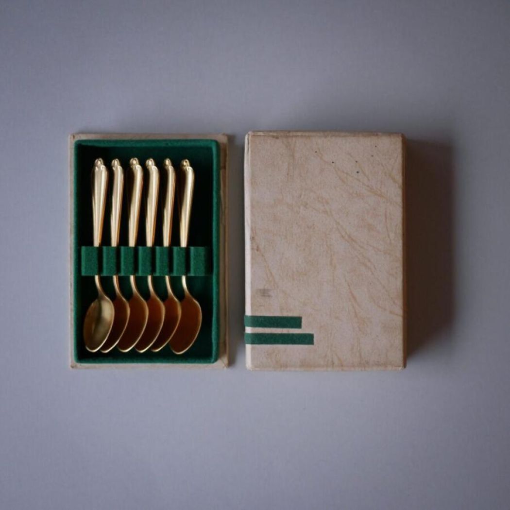 Vintage Messingskeer, 6 stk.