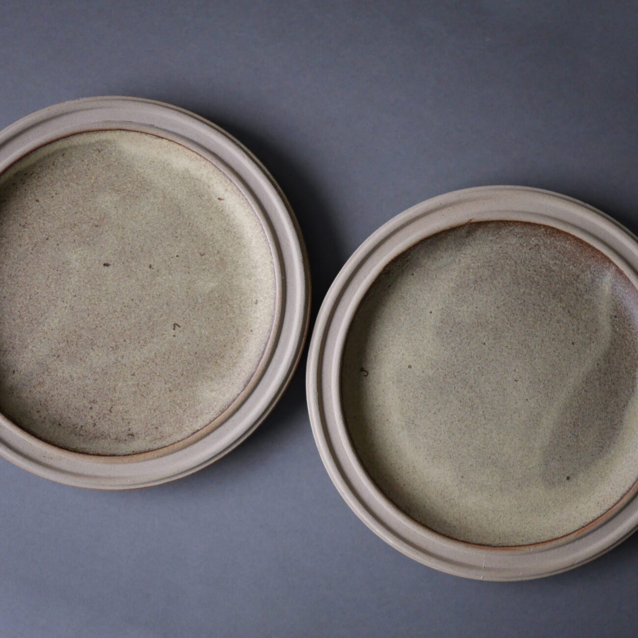 Rustikke Beige Tallerkner, 6 stk.