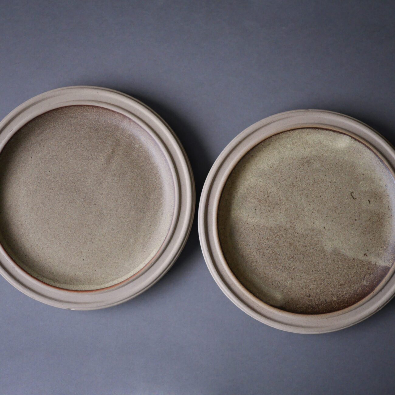 Rustikke Beige Tallerkner, 6 stk.