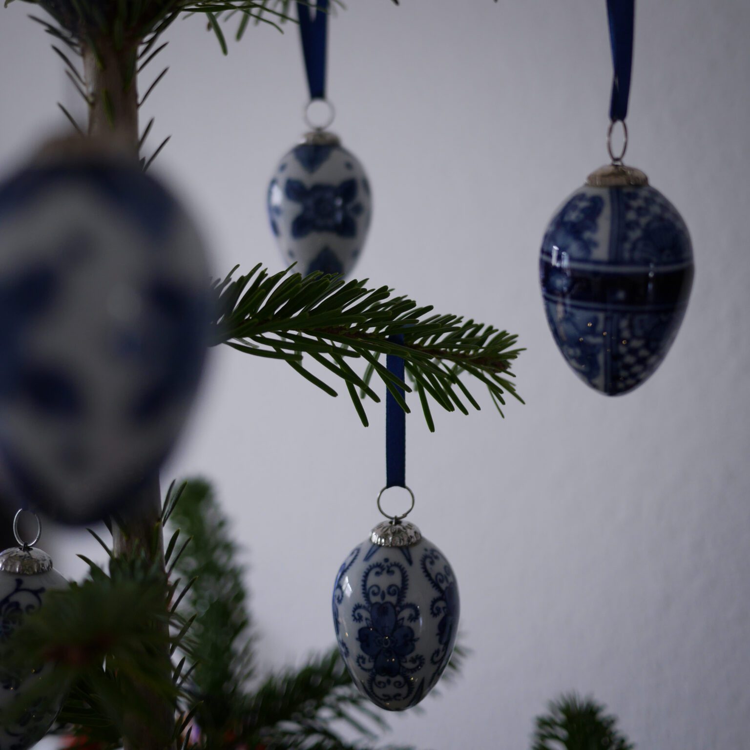 Blåmønstrede Porcelænsæg, 10 stk. 3