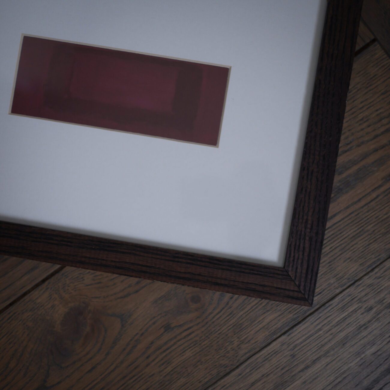 Sean Scully billede "Red on Maroon 1959" 5